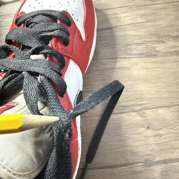 Nike Air Jordan 1 Low Youth Size 6Y Women 7.5 HF6885-106 Chicago Red Shoes - Picture 12 of 12